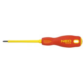 Neo Tools 04-063 Викрутка хрестова PZ2 x 100 мм, (1000 В) CrMo