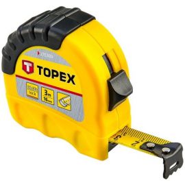 Topex Рулетка, сталева стрічка, корпус двокомпонентний, 16мм х 3м
