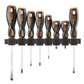 Neo Tools Викрутки, набір 8шт, SL,PH, сталь S2