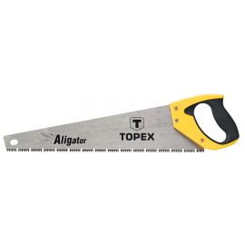Topex Ножівка по дереву Aligator, 450мм, 7TPI