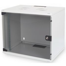 Digitus Шкаф 19" 7U 540x400, стекл.дверь, 60kg max, серый