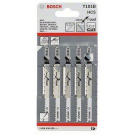Bosch Набір лобзикових пилочек Bosch Wood, 10 шт.