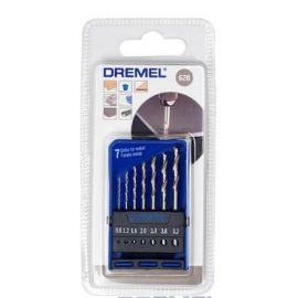 Dremel Набір свердел 628 по металу (7 шт.)