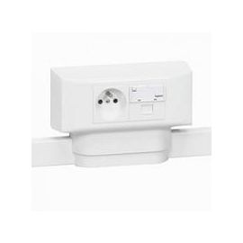 Legrand DLPlus Legrand коробка Mosaic (4 модуля) для кабель-каналів глибиною 12.5мм, 16мм, 20мм