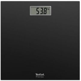 Tefal Ваги підлогові Premiss, 150кг, CR2032x1 в комплекті, скло, чорний