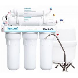 Ecosoft Фільтр зворотного осмосу Standard 6-50M з мінералізатором, мембрана 50gpd, кран капля