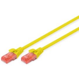 Digitus CAT 6 UTP[Патч-корд CAT 6 UTP, 3м, AWG 26/7, Cu, LSZH, жовтий]