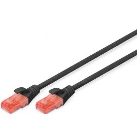 Digitus CAT 6 UTP[Патч-корд CAT 6 UTP, 2м, AWG 26/7, Cu, LSZH, чорний]