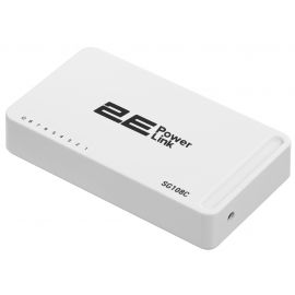 2E Комутатор PowerLink SF108C 8xFE, некерований, десктоп