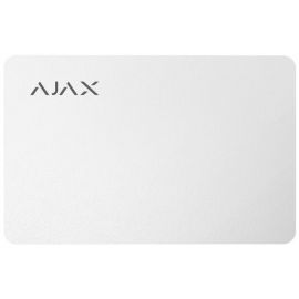Ajax Безконтактна картка Pass біла, 3шт