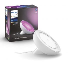 Philips Hue Настільний світильник розумний Bloom, 2000K-6500K, RGB, ZigBee, Bluetooth, димування, білий