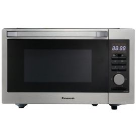 Panasonic Мікрохвильова піч, 30л, елекр.керув., 1000Вт, гриль, дисплей, нерж
