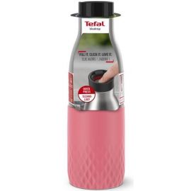 Tefal Термопляшка Bludrop, 500мл, діам70, t хол. 24г, гар.12г, нерж.сталь+пластик, рожевий