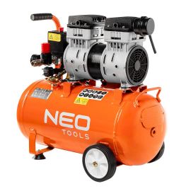 Neo Tools Компресор, безмасляний, 230В, 24л, 8 Бар, 125л/хв, 800Вт, асинхронний двигун, IP20