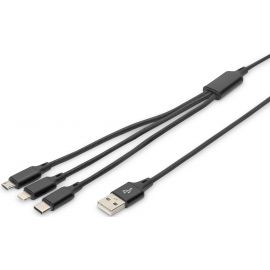 Digitus Кабель 3-in-1 Charger Cable