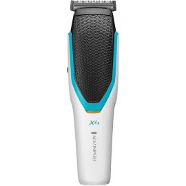 Remington Машинка для стрижки Power X Series X4, мережа+акум., насадок-3, сталь, біло-чорний