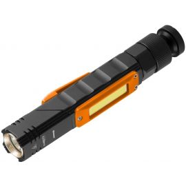 Neo Tools Ліхтар ручний акумуляторний, 2000мА•год, 300лм, 3Вт, 5 функцій освітлення, червоне світло, конструкція, що крутиться на 180°, магніт, IP20