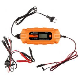Neo Tools Зарядний пристрій автоматичний, 4A/70Вт, 3-120Ah, для кислотних/AGM/GEL акумуляторів