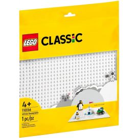 LEGO Конструктор Classic Базова пластина білого кольору 11026