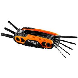 Neo Tools Ключі шестигранні, набір 8шт, 121мм, 1.5-8мм, складаються в ручку