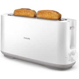 Philips Тостер Daily Collection, 1000Вт, пластик, 1 відділення, білий