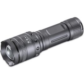 HAMA Ліхтар ручний на батарейках Ultra Pro LED Torch, AAAx4, 1000лм, 10Вт, LED, 4 функції освітлення, чорний