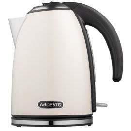 ARDESTO Електрочайник EEKL-F340BG 1.7л/2200Вт/strix контроль/нерж. сталь/бежевий