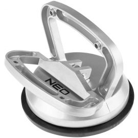 Neo Tools Присоска вакуумна, для скла, одинарна, алюмінієвий корпус, діаметр 120 мм, 50 кг