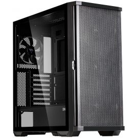 Zalman Корпус Z10, без БЖ, 2xUSB3.0, 1xUSB Type-C, 3x140mm Black fans, 1x120mm Black fans, TG Side Panel, EATX, Black