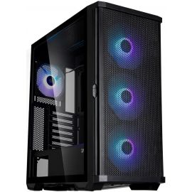 Zalman Корпус Z10 Plus, без БЖ, 2xUSB3.0, 1xUSB Type-C, 3x140mm ARGB fans, 1x120mm ARGB fans, TG Side Panel, EATX, Black