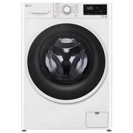 LG Пральна машина фронтальна, 9кг, 1400, A+++, 57см, дисплей, пара, інвертор, білий