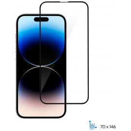 2E Захисне скло для Apple iPhone 14(6.1), 2.5D FCFG,(1 Pack),black border