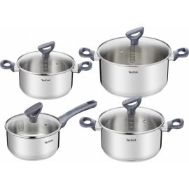 Tefal Набор посуды Daily Cook, 8 предметов, нерж.сталь