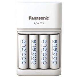 Panasonic Зарядний пристрій Smart-Quick Charger+Eneloop 4AA 2000 mAh NI-MH