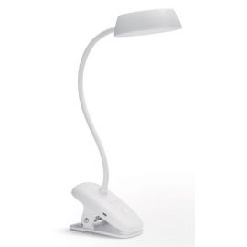 Philips Лампа настільна LED Reading Desk lamp Donutclip, білий