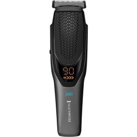 Remington Машинка для стрижки Power X Series X6, мережа+акум., насадок-4, сталь, чорно-сірий