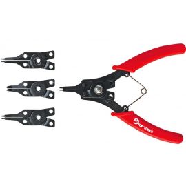 Top Tools Щипці для стопорних кілець, набір 4шт, 150мм