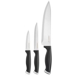 ARDESTO Набір ножів Gemini Gourmet 3 пр., чорний, нержавіюча сталь, пластик