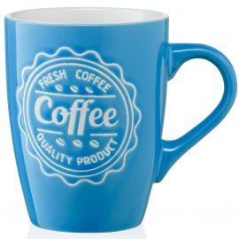 ARDESTO Чашка Coffee, 330 мл, синя, кераміка