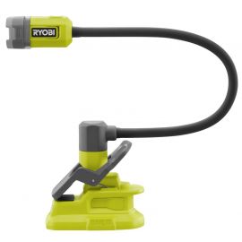 Ryobi Ліхтар RLCF18-0, 18В ONE+, 400лм, 2 режими, гнучка штанга, фокусування лінзи (без АКБ та ЗП)