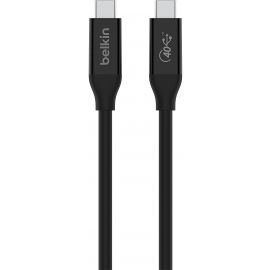 Belkin Кабель USB4 USB-C - USB-C, 40Gbps, 100W, 0.8м Black