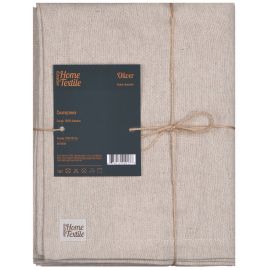 ARDESTO Скатертина Oliver, беж, 220х133см, 100% бавовна