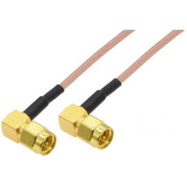 4Hawks Антенний кабель RP-SMA to RP-SMA cable, R/A, black, H155, 20м, 1 шт