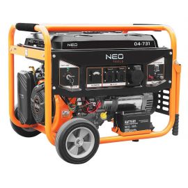 Neo Tools Генератор бензиновий 04-731, 6.0/6.5кВт, 1х12В та 2х230В (16А) та 1x230В(32А), бак 25л, 313г/кВтГ, 85 кг