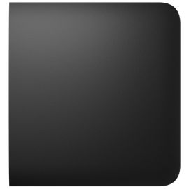 Ajax Кнопка бічна для одноклавішного вимикача прохідного типу SideButton 1-gang 2-way for LightSwitch Jeweler, бездротовий, чорний