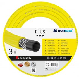 Cellfast Шланг садовий PLUS 3/4', 50м, 3-х шаровий, до 25 Бар, -20…+60°C