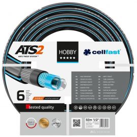 Cellfast Шланг садовий HOBBY ATS 1/2", 50м, 6 шарів, до 30 Бар, -20…+60°C