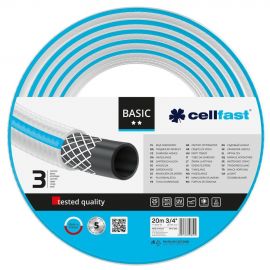 Cellfast Шланг садовий BASIC 3/4' 20м, 3 шари, до 25 Бар, -20…+60°C
