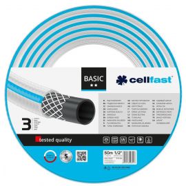 Cellfast Шланг садовий BASIC 1/2", 50м, 3 шари, до 25 Бар, -20…+60°C