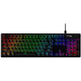 HyperX Клавіатура Alloy Origins Red USB RGB PBT ENG/RU, Black